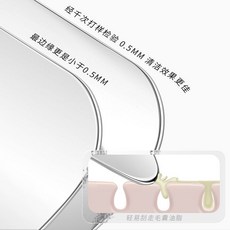 桃園出貨-超薄黑頭颳颳痧按摩臉闆黑頭剷臉部毛囊清潔術麵部颳闆院專用, 超薄心形臉刮2片（袋裝）