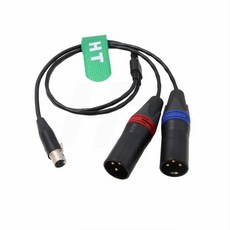 Wisycom MCR54 Zaxcom QRX200 일렉트로소닉스 SRC5P 리시버에서 사운드 장치 믹서 레코더를 위한 HangTon 오디오 케이블 미니 XLR 5핀 TA5F to