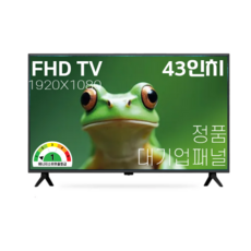 (VIONEX TV)43인치 FHD LED대기업 정품 IPS패널 중소기업TV, 고객직접설치, DK430FHD, 109cm(43인치)