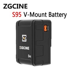 ZGCINE S95 S150 S200 미니 V 마운트 V 잠금 리튬 배터리 PD USB-C 100W 충전 D-TAP BP USB-C-A 카메라 스, 02 S95, 02 S95