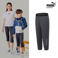 푸마 키즈 푸마 푸마주니어 드라이셀 조거팬츠 하의 1종 그레이