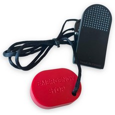 트레드밀 타원형 안전 키 - 부품 번호 02-0028 피트니스 러닝머신 교체, 1개