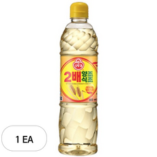 오뚜기 2배 양조식초, 1개, 900ml