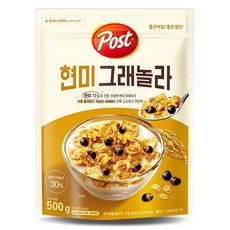 포스트 현미 그래놀라 시리얼, 500g, 1개