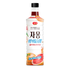 광야식품 자몽 베이스 아이스티, 본상품, 970ml, 1개