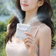 ZAY-F026 손풍기 캠핑용 클립팬, 화이트, K-0815