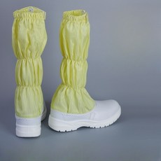 제전화 클린룸 작업화 정전기방지 하이탑, 옐로우