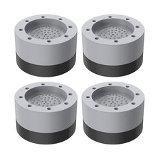 多功能防震防滑腳墊 可堆疊調整高低 適用洗衣機冰箱家具 一組四入, 1個