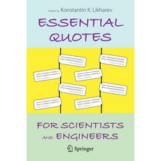 Essential Quotes for Scientists and Engineers Paperback, Springer, English, 9783030633318