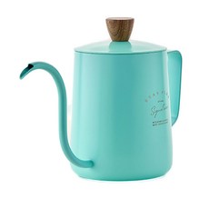 빈플러스 시그니처 커피 핸드드립포트 민트 600ml 1개