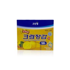 _FFF 크린랩 프리미엄 비닐장갑, 1개, 50개입