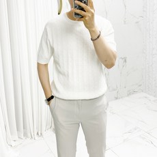 Ador Classic Twist Round 5 色針織短袖 T 卹