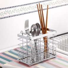 高屋 304不鏽鋼桌上式刀叉筷桶 台灣製造 廚房餐具收納置物架 B28008, 1個
