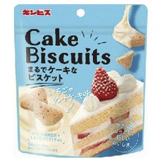 긴비스 케이크 비스켓 딸기 쇼트케이크 맛, 1개, 50g
