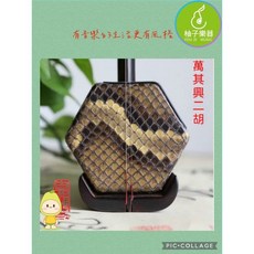 萬其興 手工二胡 專業演奏用琴 柚子樂器, 1個