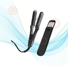 LOVANI 로바니 앞머리 고데기 미니 0.5인치 듀얼 볼티지 여행용 헤어 스트레이트너 JV