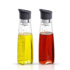 유리 오일병 들기름 참기름병 시럽병 소스병 320ml 블랙 2개입, 1개