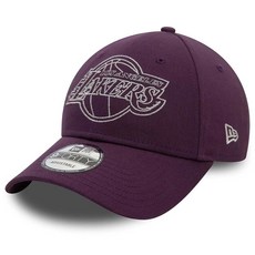 New Era NBA 9FORTY Metallic Outline Cap Los Angeles Lakers Purple purple One Size 181525, New Era NBA 9FORTY Metallic Ou