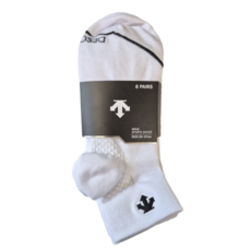 데상트 남성 자수 단목 양말 6족 세트