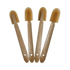 JMIBASIC 그라우트 코킹 마감 도구 - 멀티 사이즈 4피스 세트 매끄러운 실란트 실리콘 고무 주걱 스프레더 실러 어플리케이터 인체공학적 핸들 그립ABS 0.78인치, 1.7 Inch