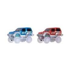 MNTL 電動軌道車 Mag-Car (共２件) 磁力軌道車 兒童益智玩具, 1個