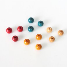 펠트친구 [펠트친구] 나무구슬 10mm(10개)[2037], 나무색, 10개