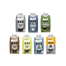 해외용 오틀리 말차 피스타치오 진저 7가지 맛, 250ml