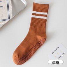 Penfy 瑜伽襪子防滑硅膠底女中筒襪室內夏季健身舞蹈普拉提專業防滑運動