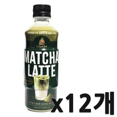 롯데 실론티 말차라떼, 12개, 340ml