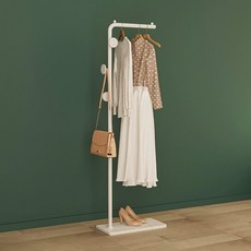 스팀다리미행거 스팀다리미옷걸이 스탠드, 화이트스톤슬라브+화이트 170cm A