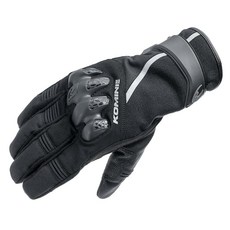 코미네 KOMINE 바이크용 그로브 GK857 프로텍트 WP 윈터그 로브 Black S