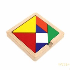 대목 칠교놀이 170x170mm 갑10개입 수업도구