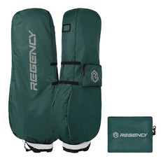 리젠시 텐트소재 3in1 경량 골프백 항공커버 파우치 일체형 일본 미국 영국 아마존 베스트셀러, GREEN