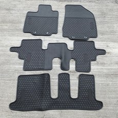 INFINITI QX60 汽車腳踏墊 六/七人座 2013-2022年 橡膠防水耐磨, 『七人座』舊款 2013-2022/8, 休旅車, 七人座, 舊款 2013-2022/8