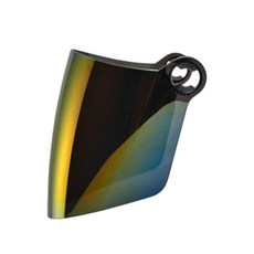 SOL-27S 大鏡片 內襯 電鍍片 頤帶, 1個, 透明