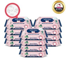 홈스웰 헬로키티 비데물티슈 50매 리필형 12팩