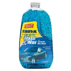 레인엑스 하이포밍 워시 앤 왁스-1890ml 5077557 거품세차 버블폼 카나우바왁스비드, 1개, 1.89L