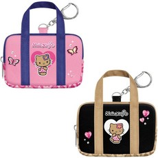 산리오 헬로키티 미니 스쿨백 키홀더(키링)_태닝키티, 핑크(332770)