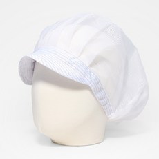 크린룸 모자 ( 여성용 - 올망사 ) 투피스 모자 무진모 방진모 제전모, 백색, 1개