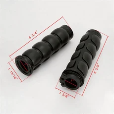 1인치크롬 핸들 바 핸드 그립 스즈키 침입자 Volusia VS VL 700 750 800 1400 Boulevard M109R M90 C50 C90, 01 25MM BLACK