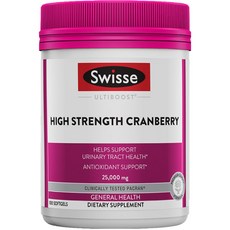 Swisse 高濃度蔓越莓軟膠囊, 100顆, 1罐