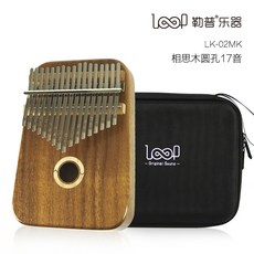 LOOP 勒普 卡林巴琴 拇指琴 手指鋼琴 21音 17音 Kalimba 初學拇指鋼琴, 1個, LK-02MK 相思木圓孔17音+原配琴