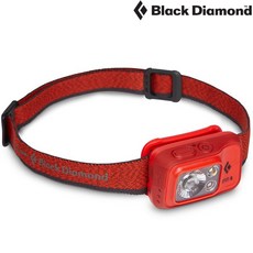 BlackDiamond SPOT 400-R 充電頭燈/LED頭燈/登山頭燈 620676, Octane 橘紅, 1個