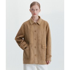 (매장정품)MARIE CLAIRE 스웨이드 하프 자켓(MAGAJK07MBE)MAGAJK07MBE