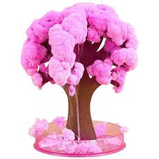 大型聖誕樹開花紙樹 雪樹 聖誕禮物 交換禮物 跨年禮物 魔幻樹, 櫻花樹開花