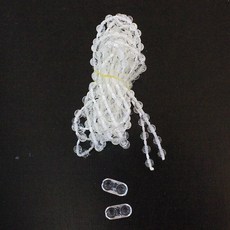 블라인드 줄 크리스탈 구슬 손잡이 끈 커튼 커텐 롤스크린 부속 부품, 1개, 크리스탈 롤스크린 줄 150cm(왕복300cm)