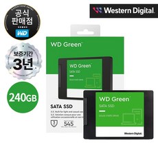 WD GREEN SATA3 2.5" 3D NAND SSD 240GB, Green 3D 240GB