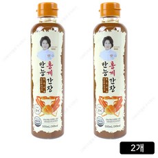 [홈쇼핑] 박미란 대가의 만능홍게간장, 2개, 500ml