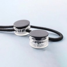 신발끈 조이개 스프링 버클 20p 고정클립 고정스프링 투명 매듭없는신발끈 운동화끈