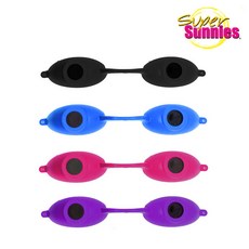 슈퍼써니 썬텐 태닝 안경 EVO 눈보호 UV차단 레이저 고글, 블랙, 1개